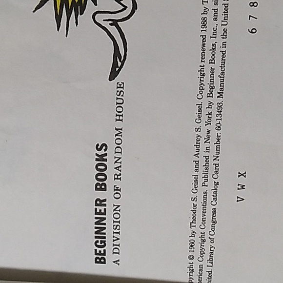 Dr. Seuss- 2 Vintage books- "Green Eggs & Ham" & "I Can Read With My Eyes Shut" - Picture 6 of 13